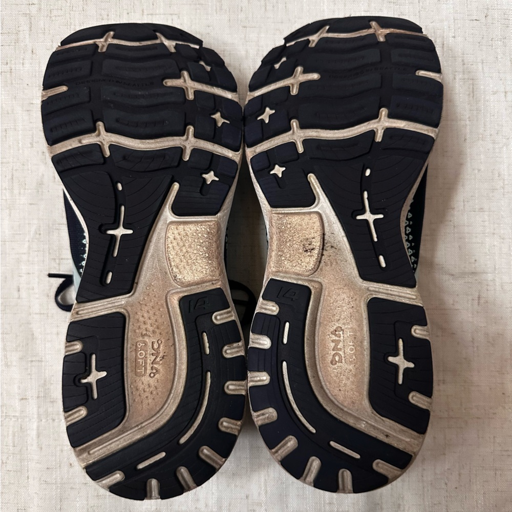 Brooks Women's Sneakers - Black and Blue ππ - Picture 7 of 10
